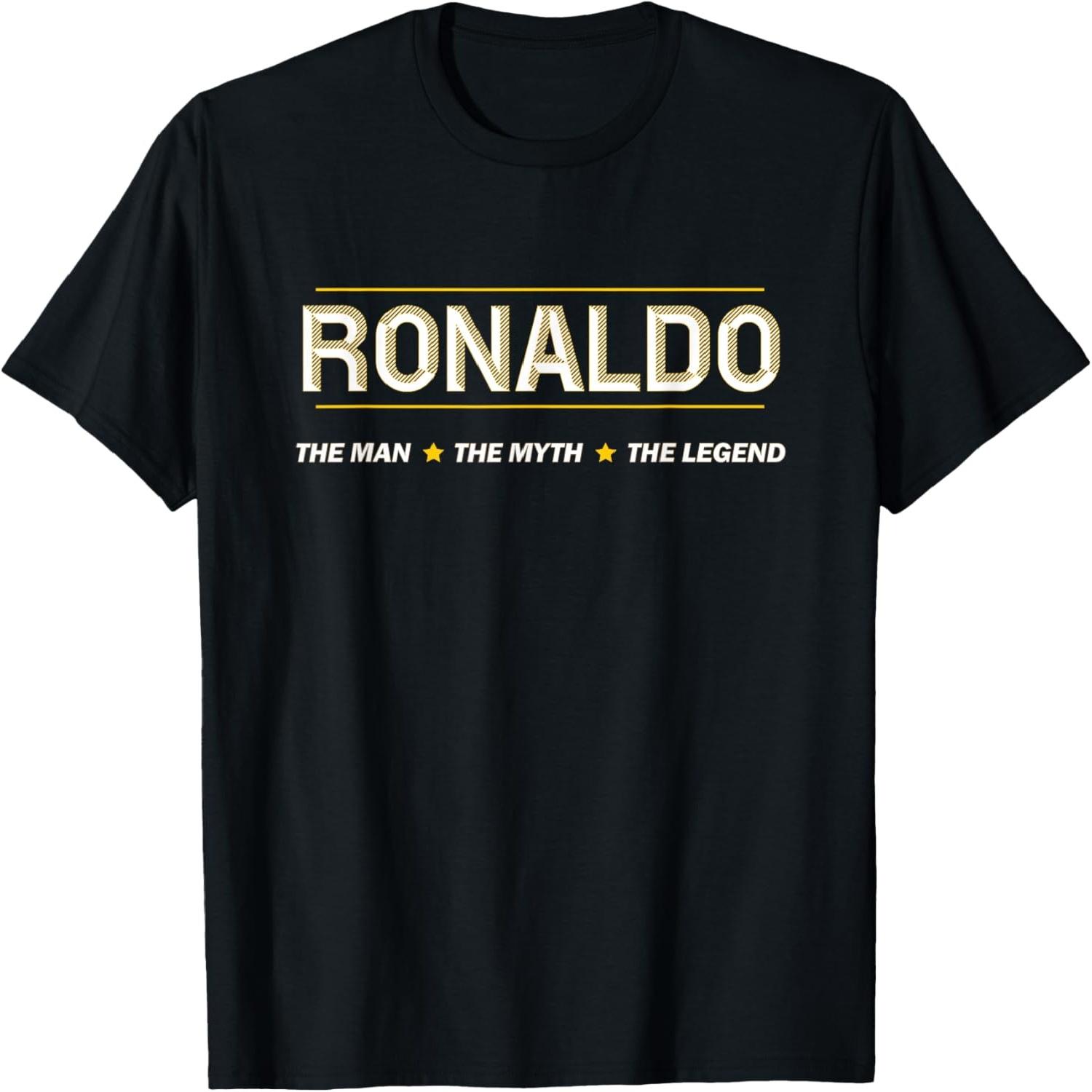 Ronaldo The Man The Myth The Legend _ Mythos Legend Name - T-Shirt S