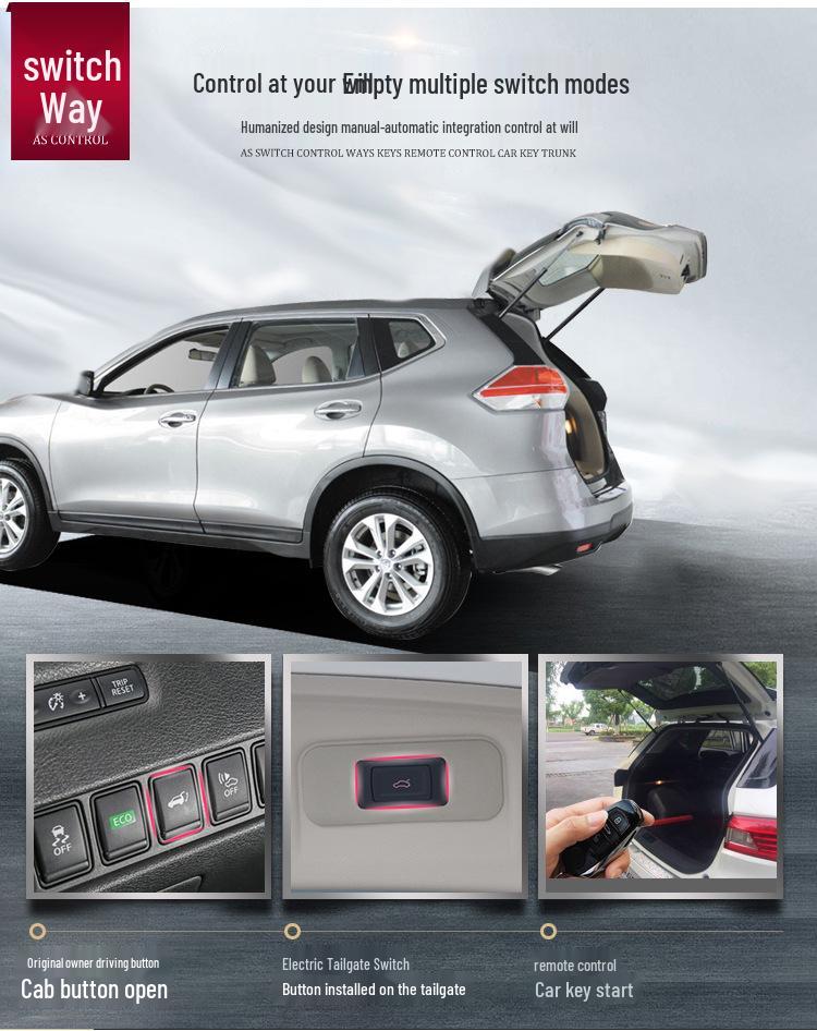 Electric Tailgate with Suction for Mercedes-Benz GLA200/220, GLC - Original Style Switch