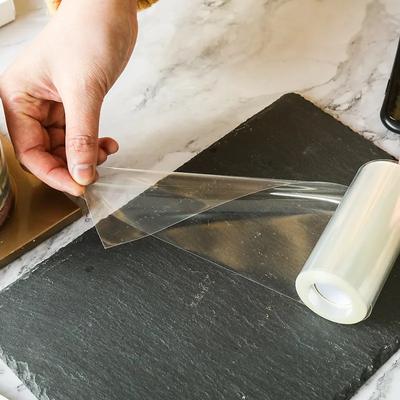 1 Rolo Filme Transparente para Borda de Bolo Colar de Bolo DIY Molde de Borda de Bolo Ferramentas de Confeitaria para Chocolate Doce Durável Aro de Mousse