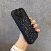 Luxury Black Star Pattern Phone Case For iPhone 17 Pro Max 16 15 Pro 14 13 Mini 12 11 XR XS 17Air 16 Plus Soft Silicone Cover