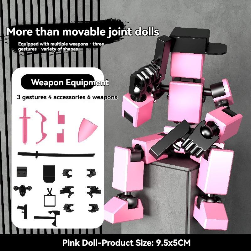 High-Quality Creative Multi-Jointed High-Quality Movable High-Quality Shapeshift Mechanical machine High-Quality 3D High-Quality Printed