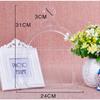 10PC New Transparent Hat Hook Hat Display Rack Cotton Wardrobe Home Storage & Organization Racks Scarf holder