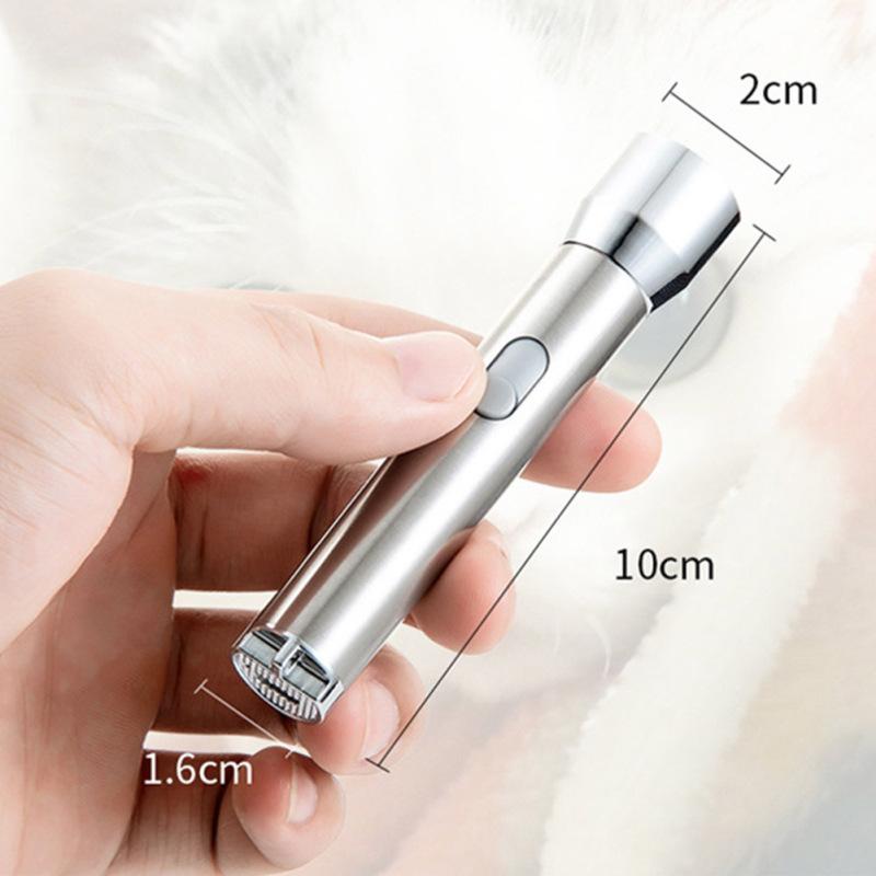 hot! Portable Mini Led Flashlight Torch 0.5w 200mah Usb Rechargeable Infrared Projection Light Funny Cat