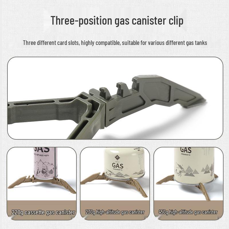 ISE MOUNT Portable Folding Tripod Gas Can Holder for Outdoor Use