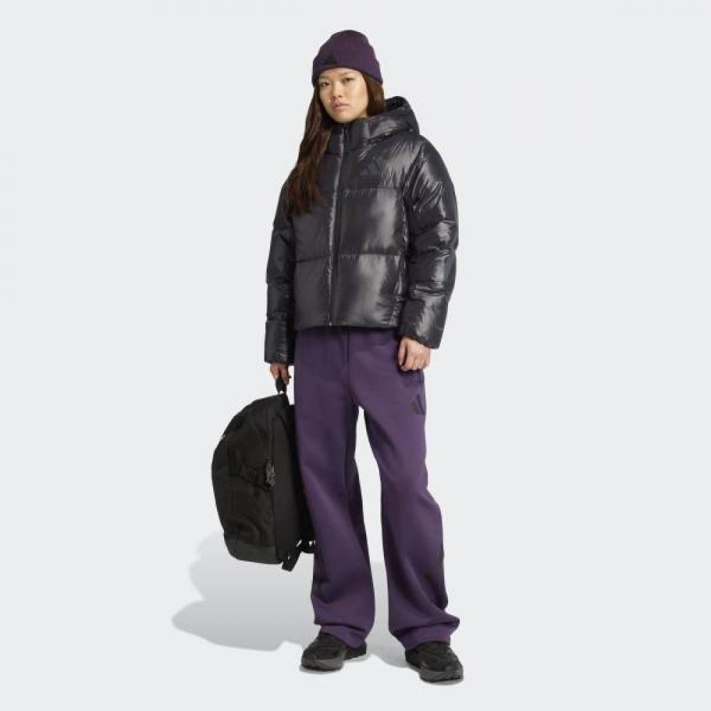 AdidaS Women S Down Jacket Climawarm Puffer Duck Down Black Zne