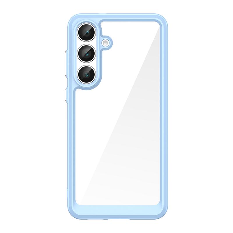 For Samsung Galaxy S25 FE Case Samsung Galaxy S25 FE Cover Anti-Scratch Shockproof Clear PC + Silicone Protective Phone Cover
