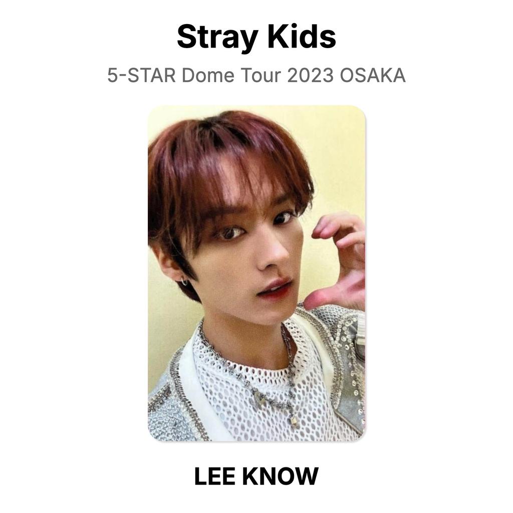 Stray Kids 5-STAR Dome Tour 2023 OSAKA Official Photocard