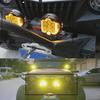 90W 7.6" LED Off-Road Spotlight for Wrangler - Front Bumper, Roof, Work, and Fog Light