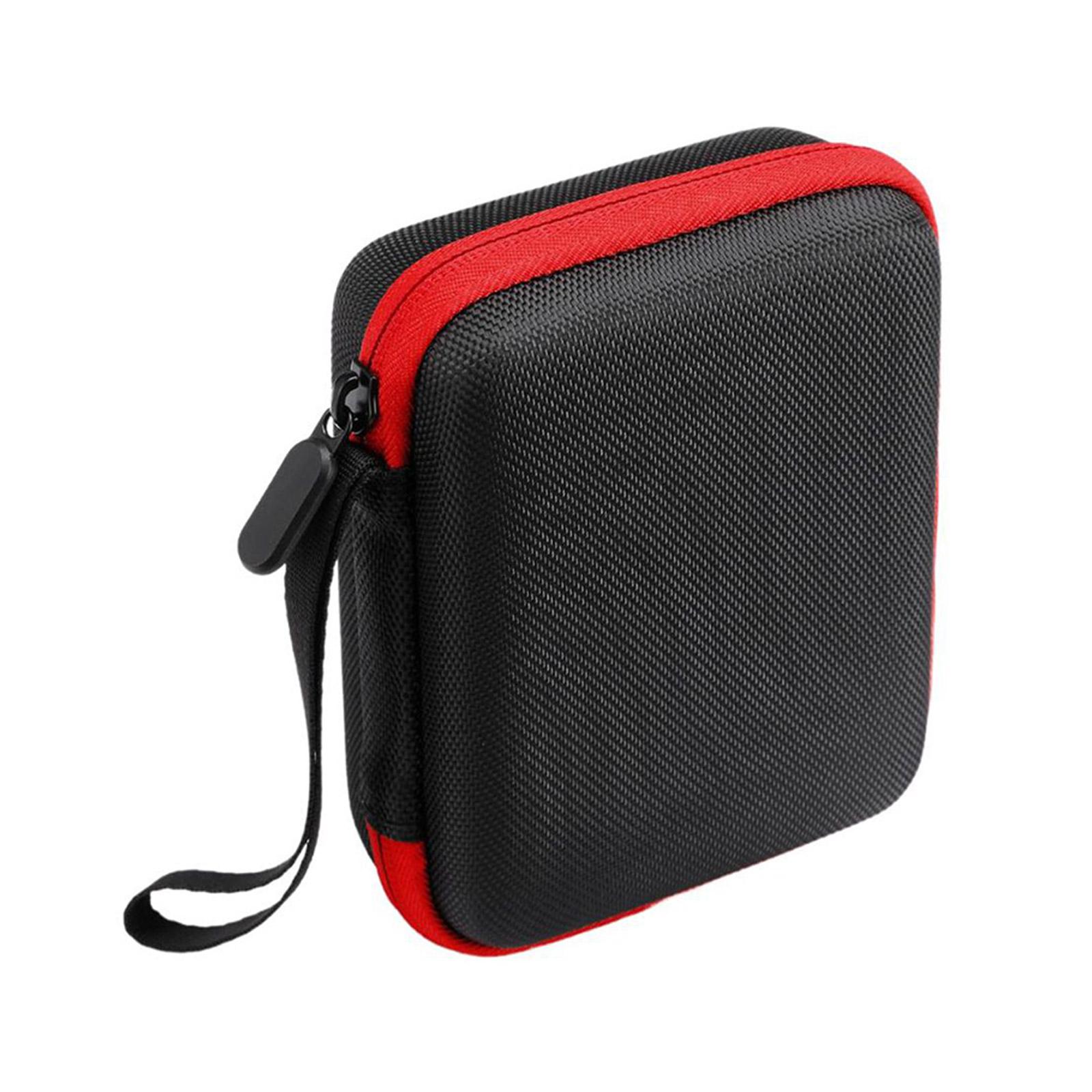 

Стильный и прочный чехол для хранения медиаторов, сумка-органайзер для личных занятий, идеально подходит для любителей музыки красный