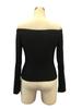 Autumn Winter Women's 3D Floral Off Shoulder Off The Shoulder Slim Long Sleeve T Shirt Top Women Fashion Casual Slim Fit Ladies Elegant Top