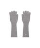 SIYAZU Siac3094 Wool Blend Koi Knit Gloves_Melange Gray