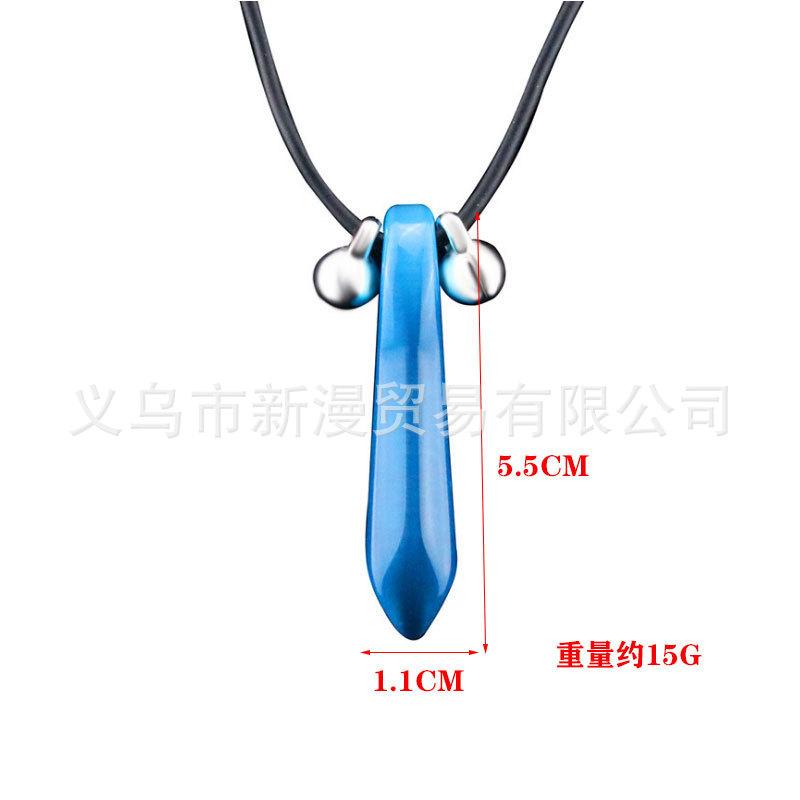 Naruto Necklace Pendant Accessories Kakashi Balance Headband Naruto Kotsu Darts Anime Pendant Cartoon