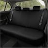 BESULEN Car Back Seat Cover, Dustproof Elastic Cloth Vehicle Rear Seat Bench Protector For Pets Kids, Waterproof Stretch Automobile Interior