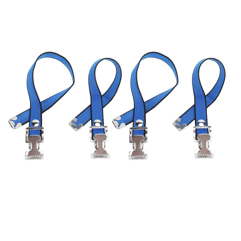 4Pcs Drywall Stilts Straps Flexible Nylon Aluminum Alloy Buckle Adjustable Drywall Foot Band Straps