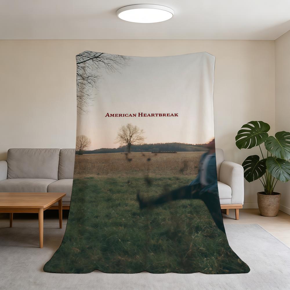 Z-Zach Blanket Super Warm Comfortable Singer Plush Throw Blanket Child Music B-Bryan-ES Home Sofa Bedroom Gift