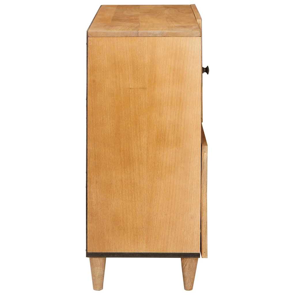 Sideboard 80 X 33 X 75 Cm Solid Mango Wood
