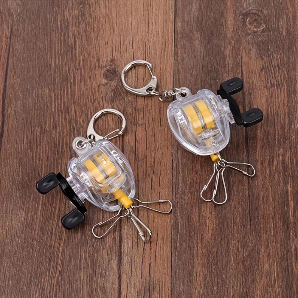 Pull Chain Wire Rope Telescopic Retractable Fly Fishing Key Ring  Fishing Lovers