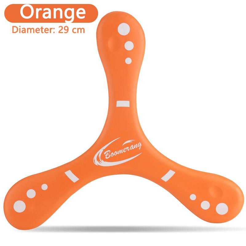 Kids Starter Soft Flying Three-Leaf Boomerang Returning Toy Outdoor Flying Boomerang Sports Game Toy