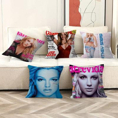 B-Britney S-Spears Kissenbezug Dekokissen Sofa Heimdeko Hülle Kissenbezüge