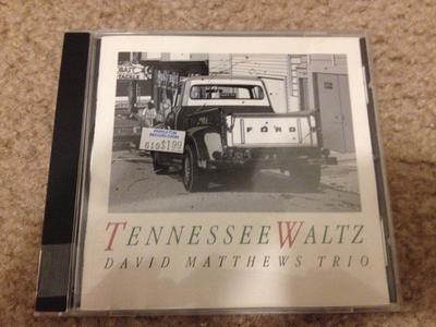 CD DAVID MATTHEWS TRIO - Tennessee Waltz 292E6050 Paddle Wheel 1989 Japan Jazz Used