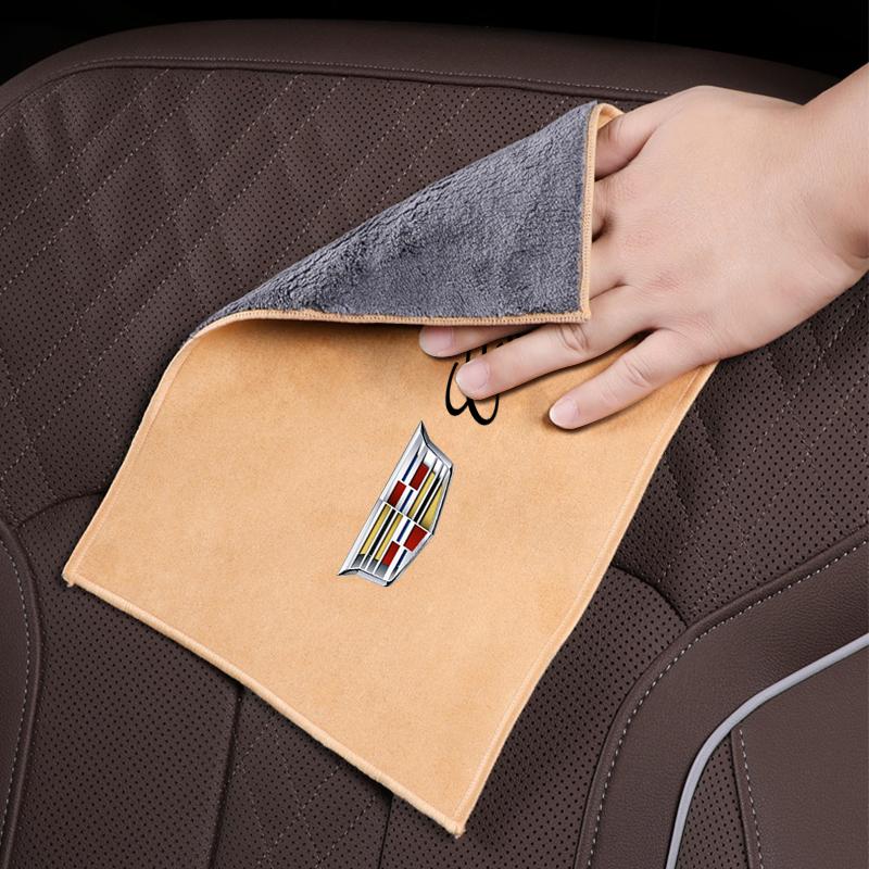 New Cars Wash Microfiber Towel Car Cleaning Drying Cloth Detailing For Cadillac Escalade XT4 GT4 XT5 XT6