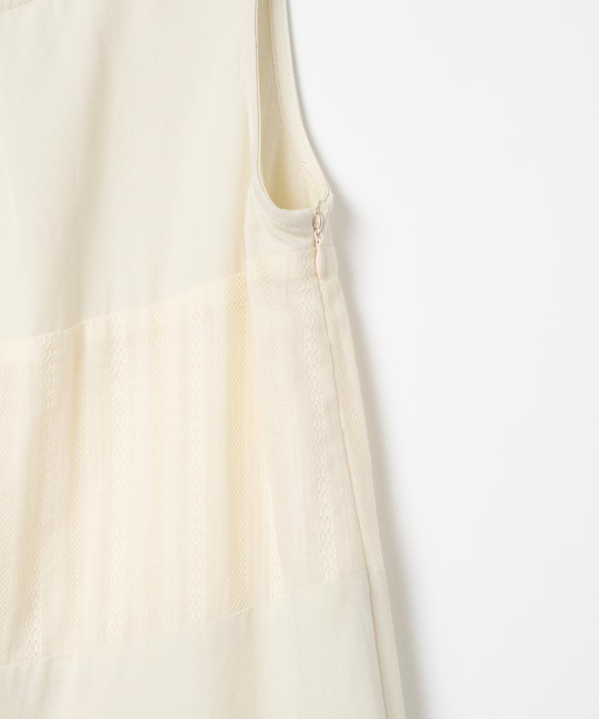 Milo Woman Double Sleeveless Dress [Ecru]