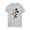 Kvinner/damer Cat Trick Or Treat Minnie Mouse Cotton Boyfriend T-skjorte