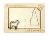 Canaan Dog - Photo Frame, Engraved Wooden Frame, a Lovely Gadget for the Dog Lover by