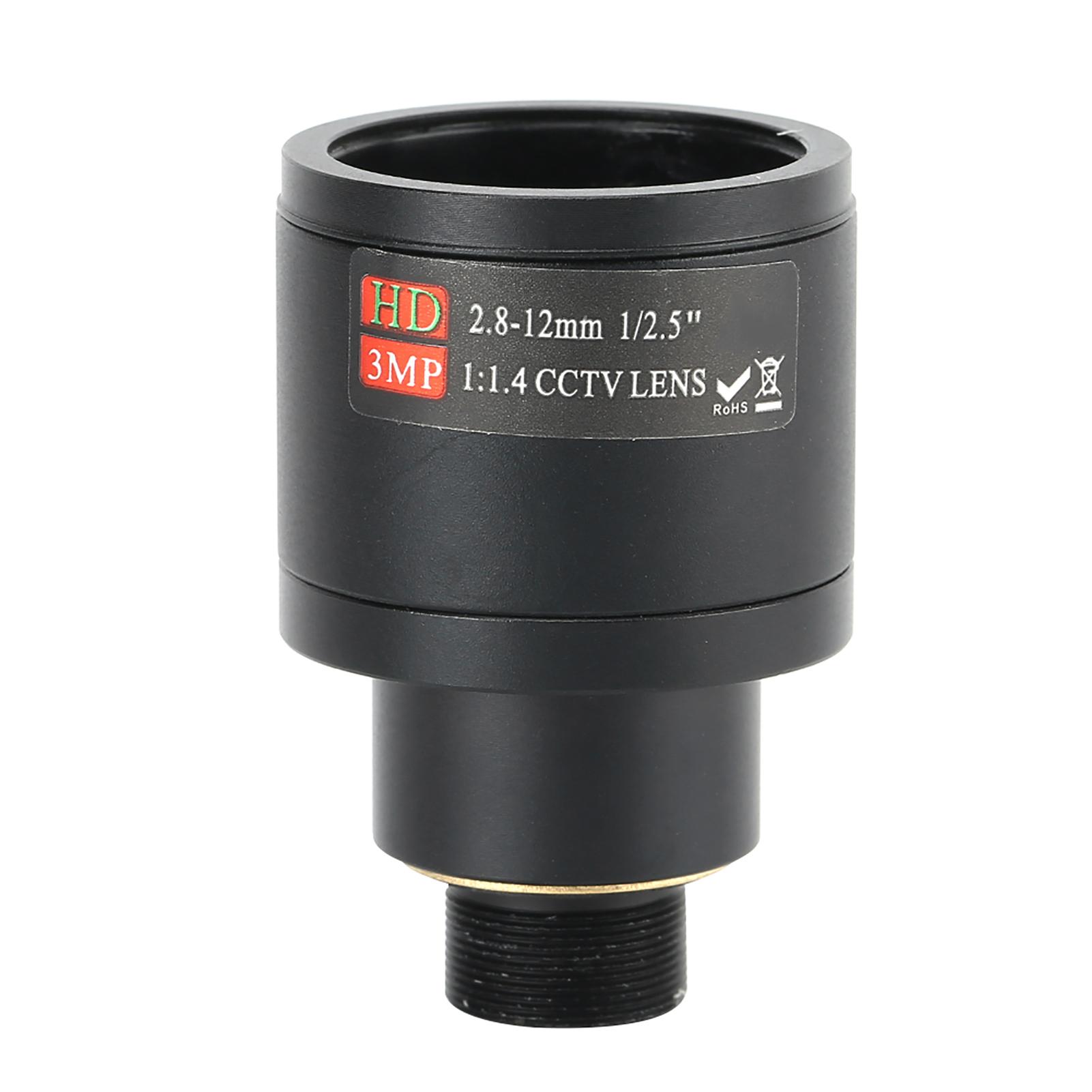 

Professional Camera Board Lens 3MP Manual Zoom M12 Mount Security Surveillance