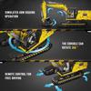 Mould King STEM Technology 1:20 Scale RC Excavator Block Set, 2169 Pieces, Remote/APP Control, Rechargeable Construction Vehicle Block Set