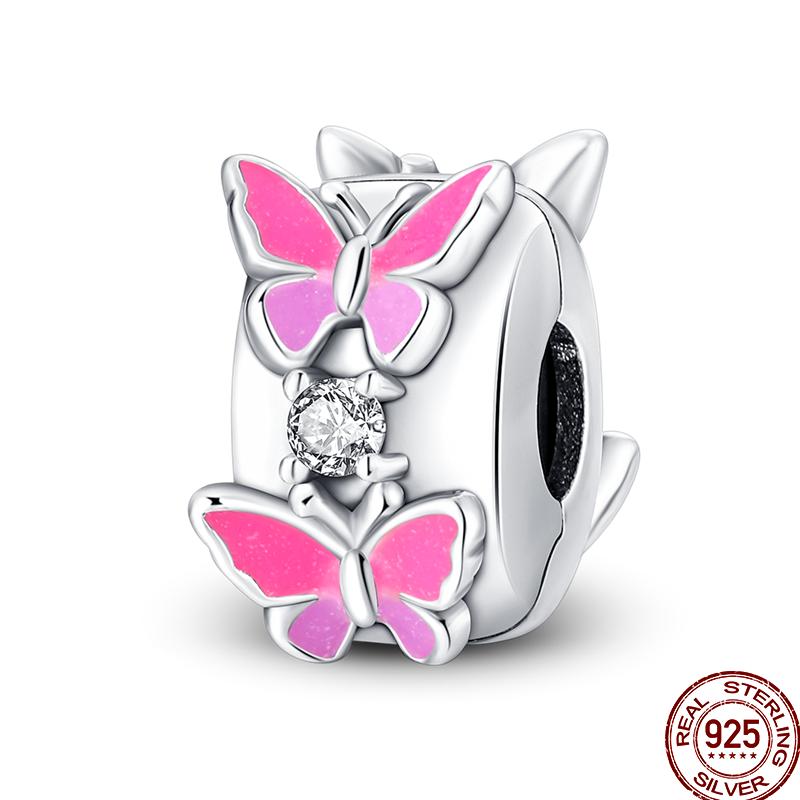 Copper Spring Insect Butterfly Series Gift Beads Suitable For 3Mm Original Bracelet Diy Birthday