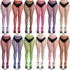 Fishnet Pantyhose Trendy Socks Ripped Jeans Small Net Medium Net Pantyhose Jeans Women's Stockings