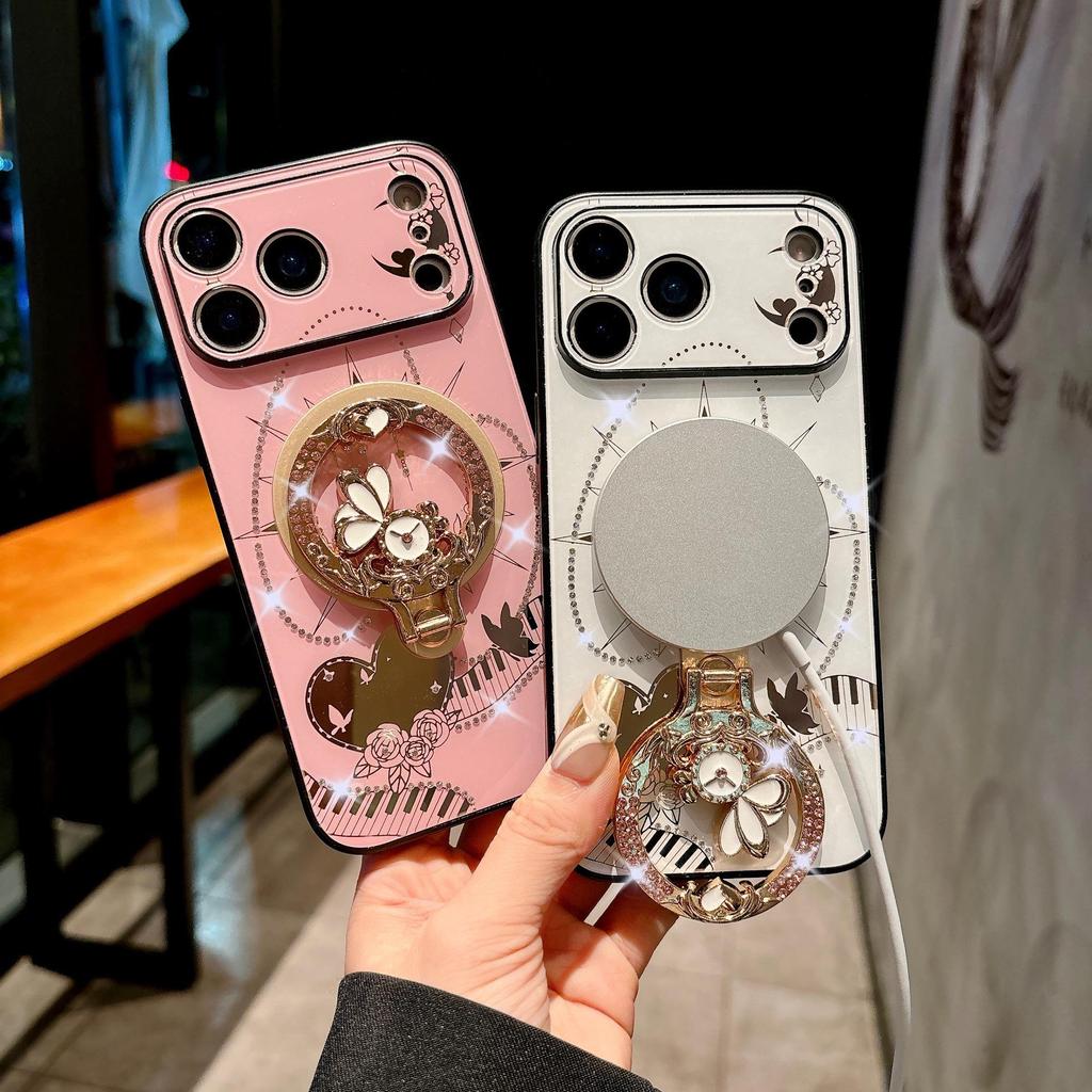 Premium Heart Language Magnetic Protective Case for iPhone 17 Pro Max