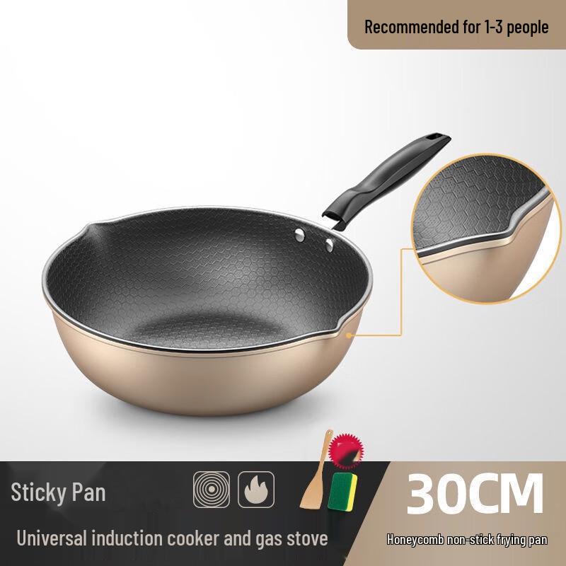 Yoshida Sho Honeycomb Non-Stick Wok