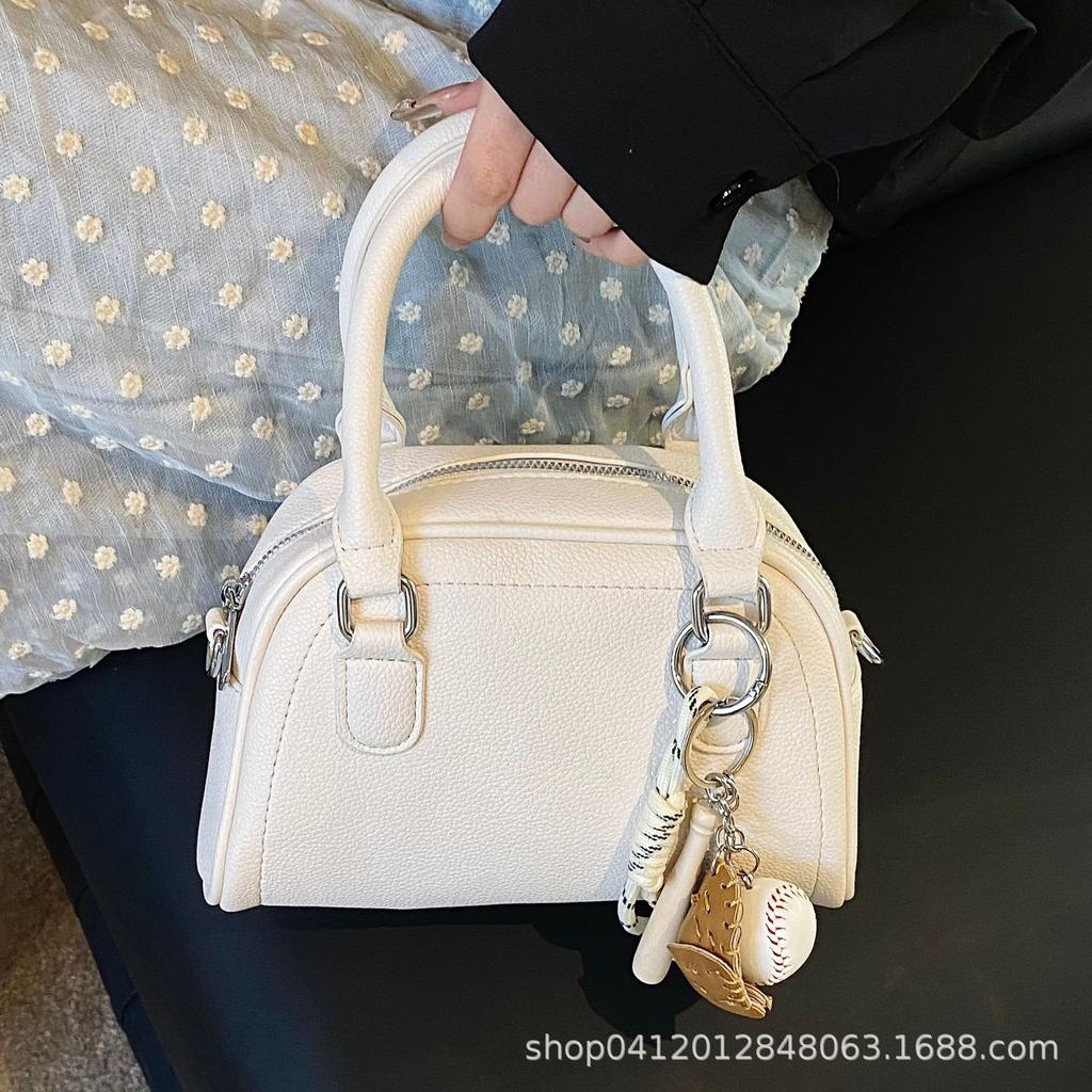 2025 New Senmeng Casual Handbag Fashion Women's Bag Women's Bag Shoulder Messenger Bag Women's Fashion Simple Commuter Bag