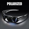 Větruodolné sportovní sluneční brýle - Polarizované, UV400 ochrana, Obepínající design pro muže a ženy - Ideální pro cyklistiku, běh, rybaření