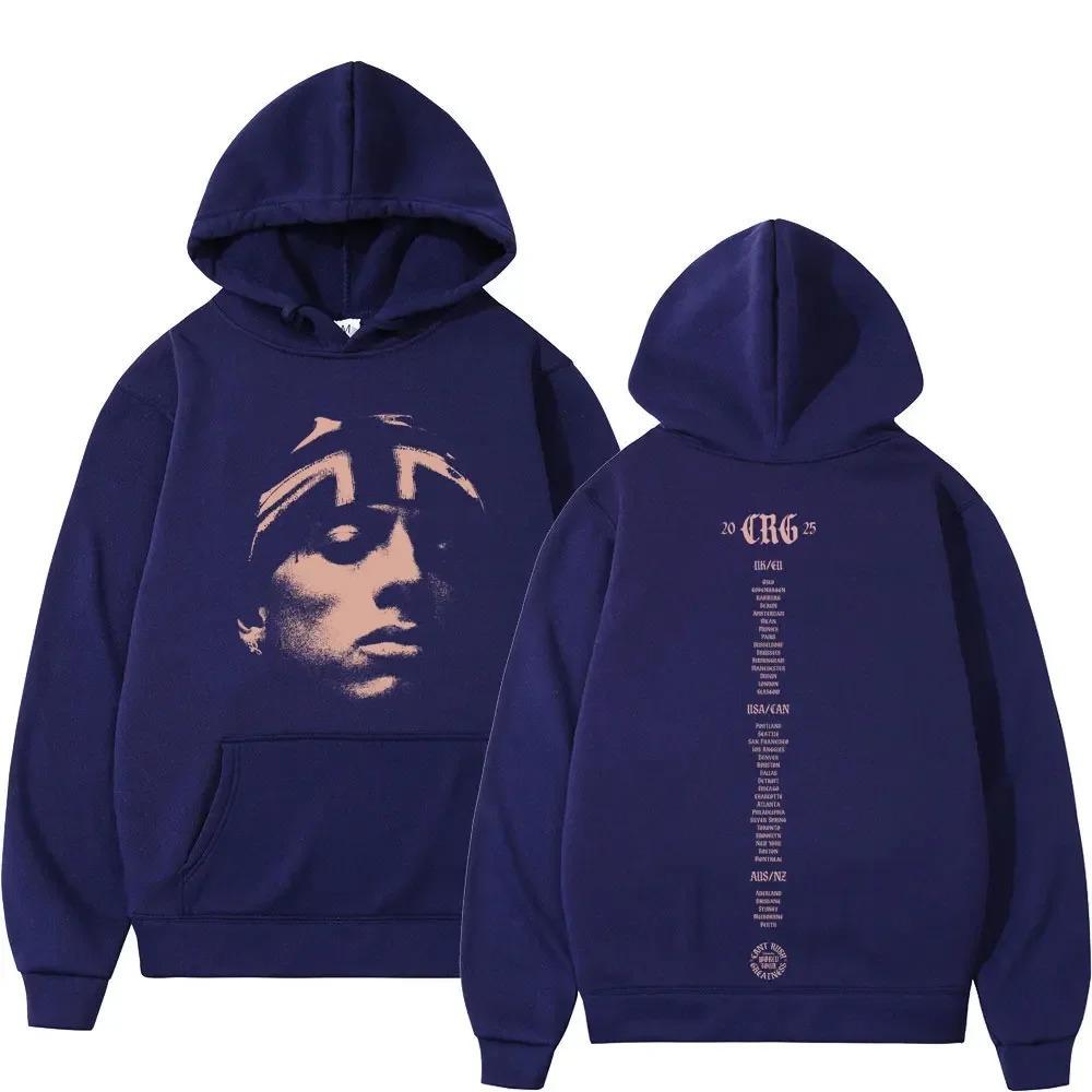 Central Cee Can Can RUSH GREATNESS Tour Graphic Women Men Hoodie Long-sleeved Hip-hop Top Streetwear Oversized Pullover Tracksuit Female Male Clothing