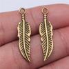 20pcs Plant Tree Leaf Charms DIY Retro Jewelry Bracelet Necklace Charms Pendant For Jewelry Making