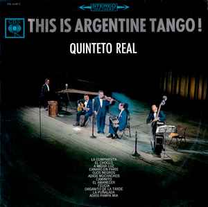 

LP Record QUINTATE REAL - Argentine Tango Best 12 YS436C CBS 1965 Japan Latin