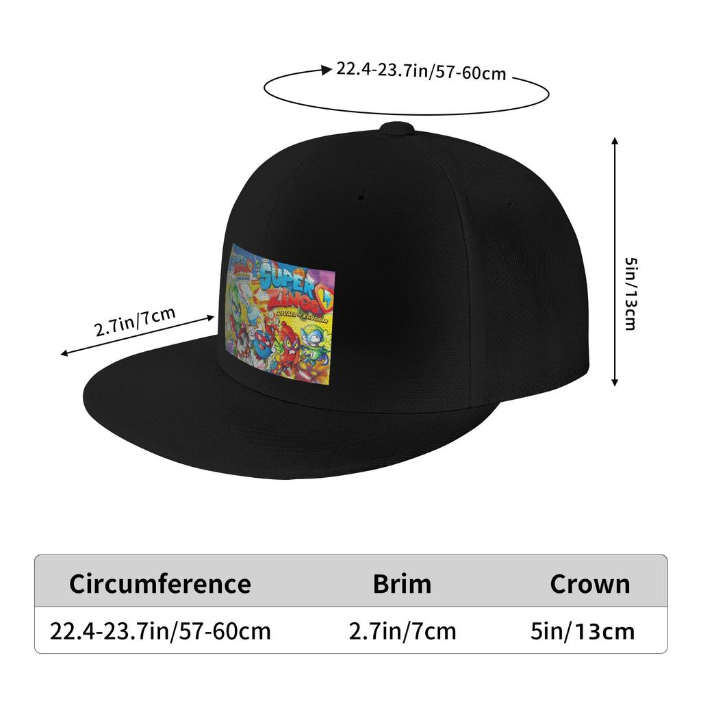 New Super Zings Cartoon Game Superzings Baseball Caps Snapback Fashion Baseball Hats Casual Casquette Outdoor for Unisexs Womens