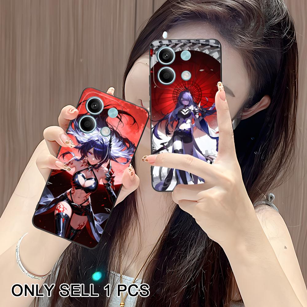 HSR Acheron Matte TPU Mobile Phone Case for POCO F8 F7 F6 F5 F4 F3 F2 Pro GT C75 C71 C65 C61 C40 Pro Ultra Colorful Cover
