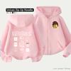 Roblox Kids Zip Hoodie for Kids Ages 4-14 Multiple Pattern Options Unisex Lightweight Zip Jacket HD Print Easy Wear Sporty and Casual Style Polyester