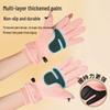 Women's Winter Cycling Fleece Flip-Top Gloves
