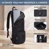 Waterproof Yoga Mat Backpack Double Zipper Yoga Accessories Bag Durable Yoga Mat Bag  Exercise