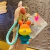 Bear Rainbow Rabbit Toy Keychain Alloy Material School Bag Pendant Decoration