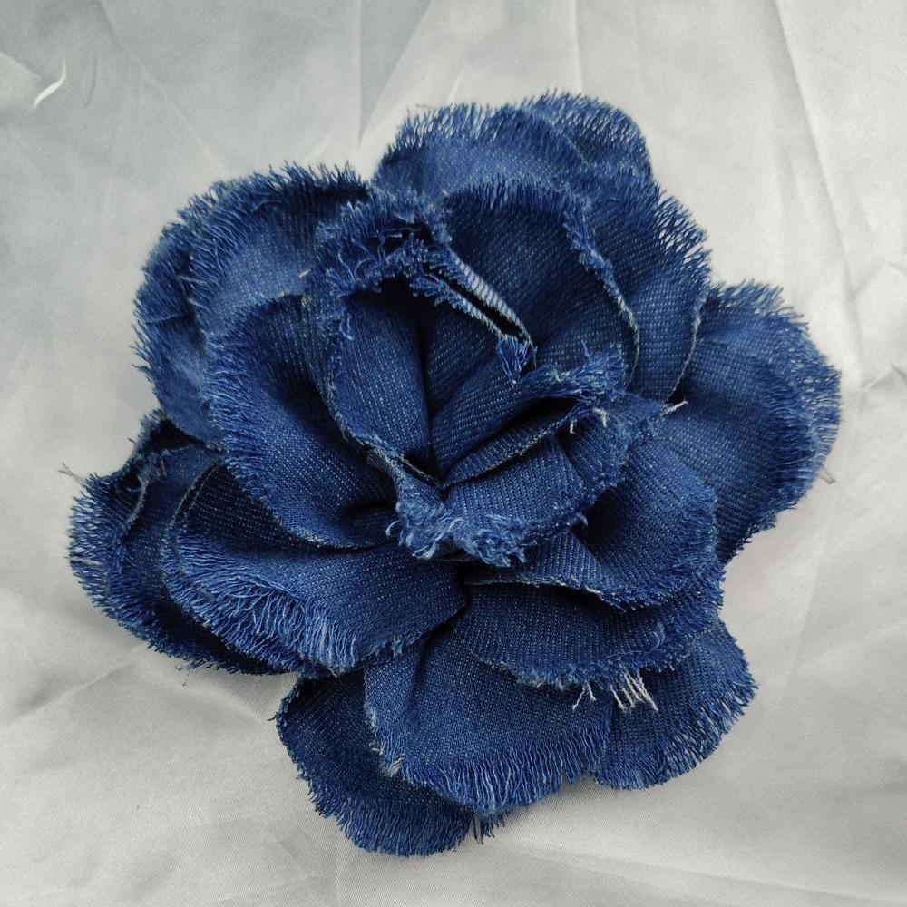 Spilla Floreale 3D Fatta a Mano Applique da Cucito Fai da Te 2024 Toppa Camelia Decorazione Vestiti