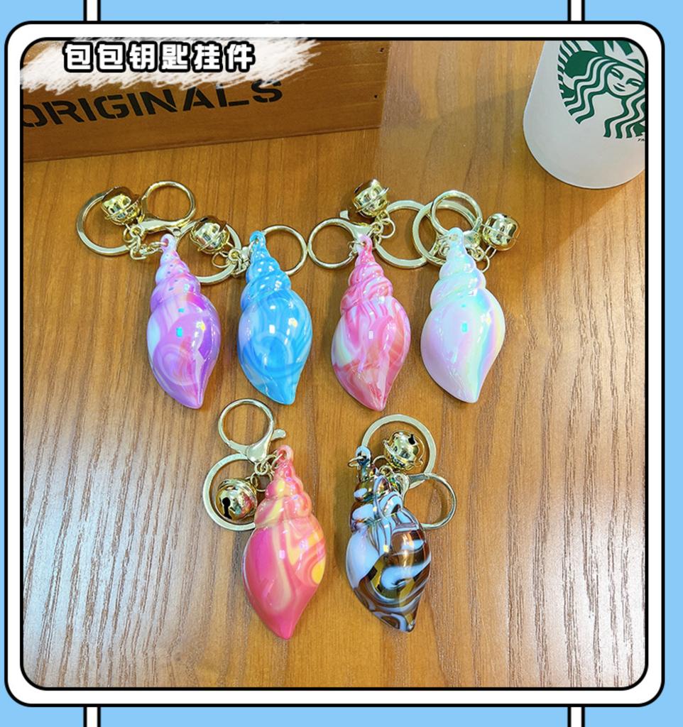 Conch Keychain Pendant Bag Keychain Ornaments