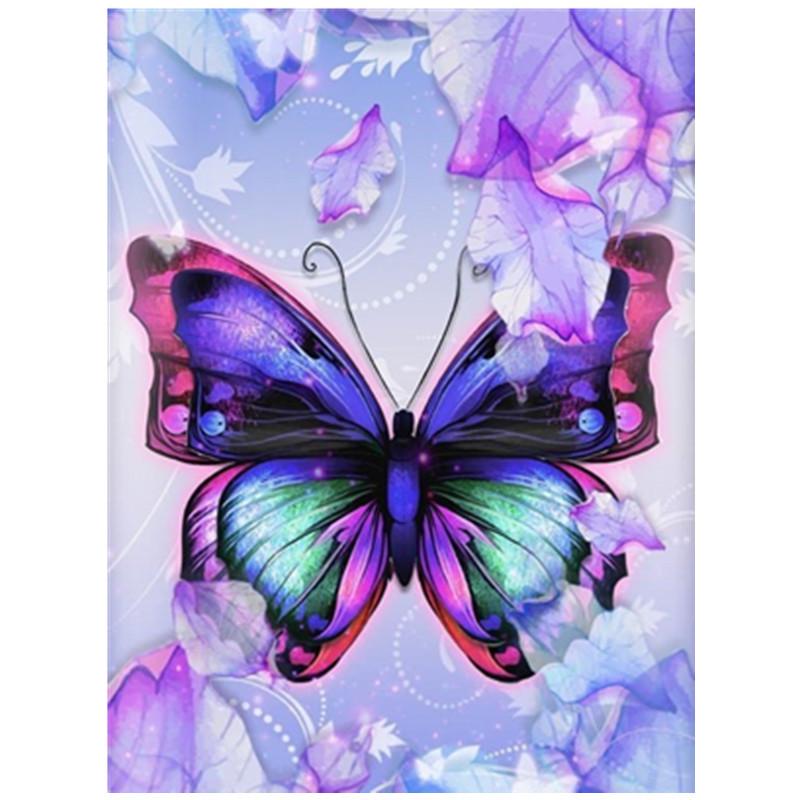Volle 30X40CM 5D Diy Diamant malerei Farbe schmetterling Stickerei Kreuz Stich Home Decor Handmade