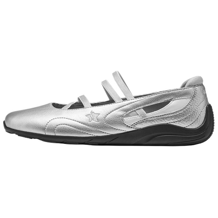 Skechers Мэри Джейн Удобные Прочные Повседневная обувь Женская обувь Серебристый 185491-SIL 36