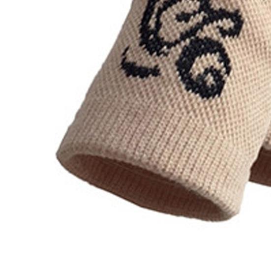 1 Pair Sports Bracer Ergonomic Good Elasticity Breathable Knitted Print Protect The Wrist Great Ventilation Universal Basketball Running Wrist Guards